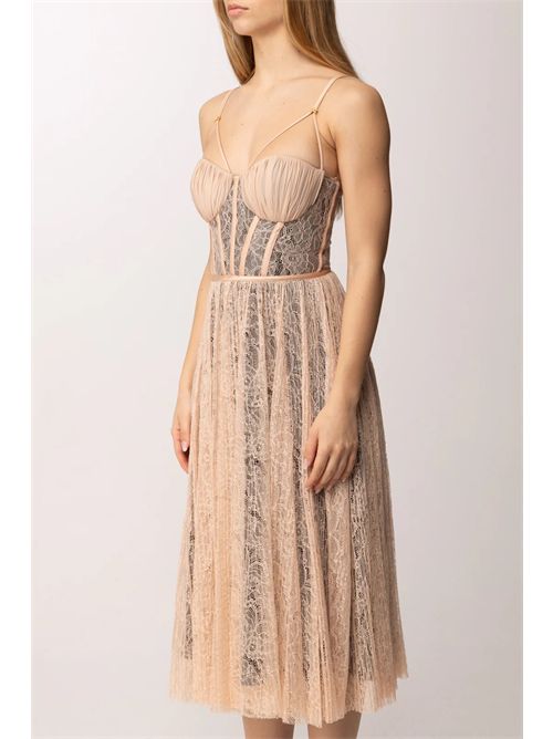 Abito in pizzo floreale ELISABETTA FRANCHI | AB97162E2/EM3